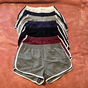 Uratot Women's Athletic Shorts 7pc